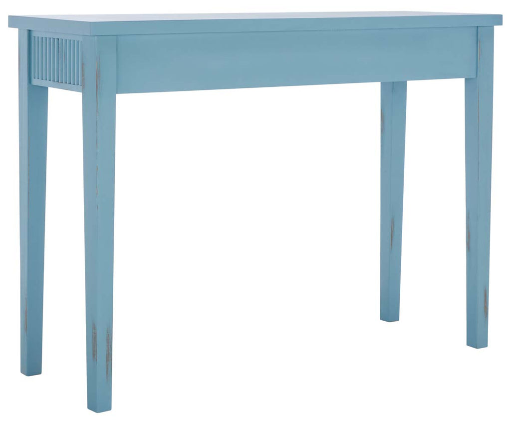 Safavieh Beale Console With Storage Drawer - Blue