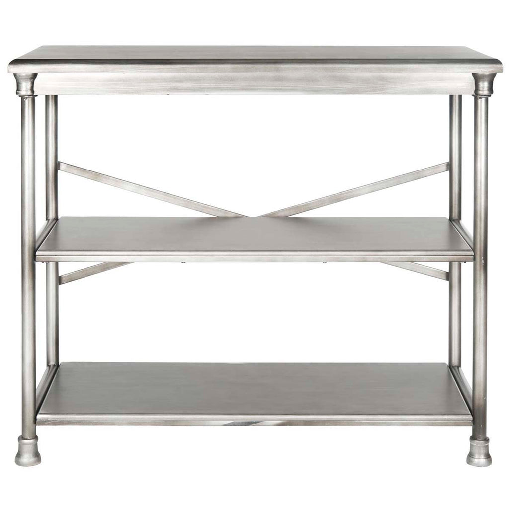 Safavieh Jamison Medium Bookcase - Dark Silver