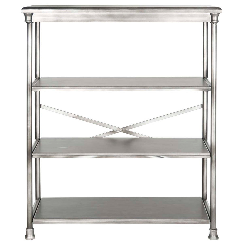 Safavieh Jamison Large Bookcase - Dark Silver