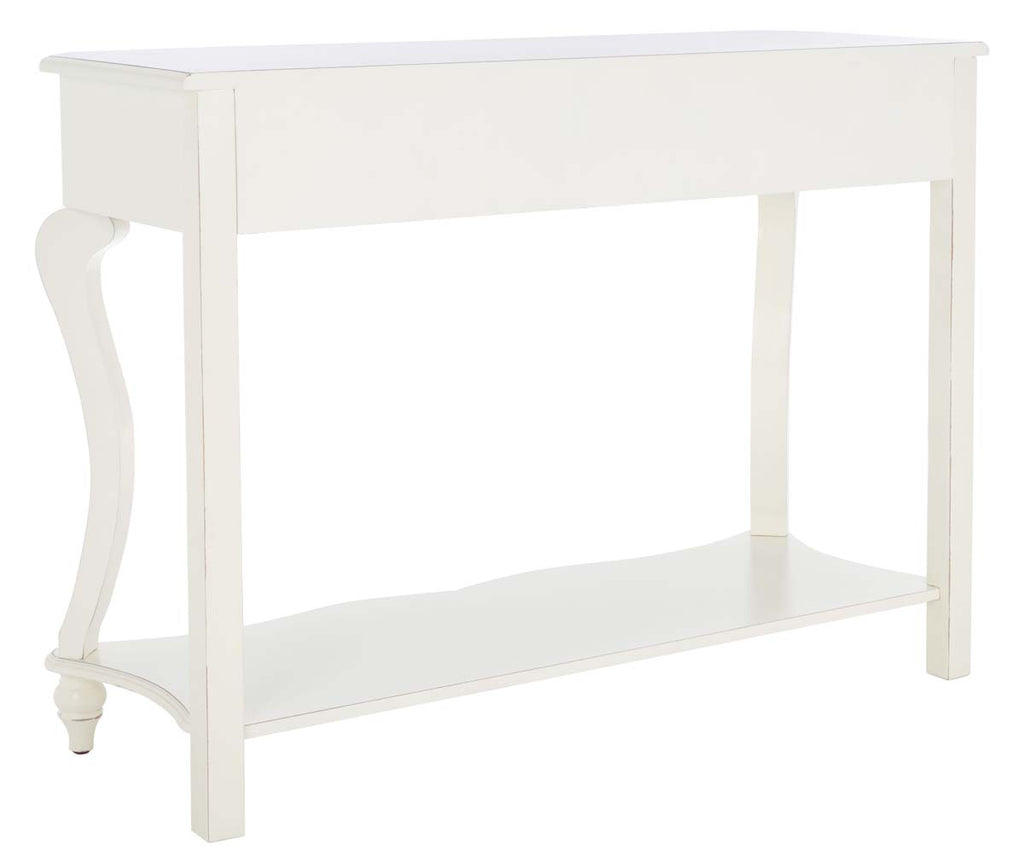 Safavieh Katie Console With 2 Storage Drawer - Cream