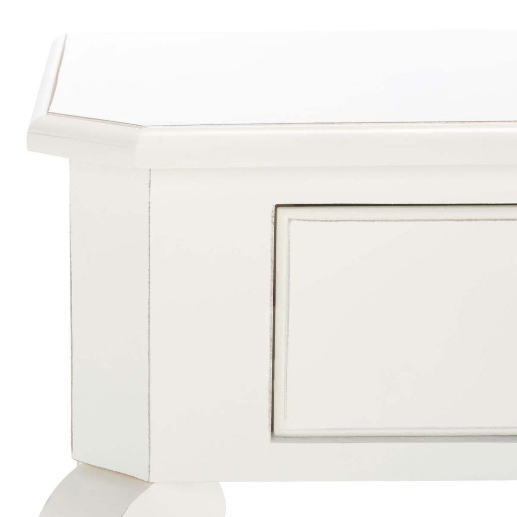 Safavieh Katie Console With 2 Storage Drawer - Cream