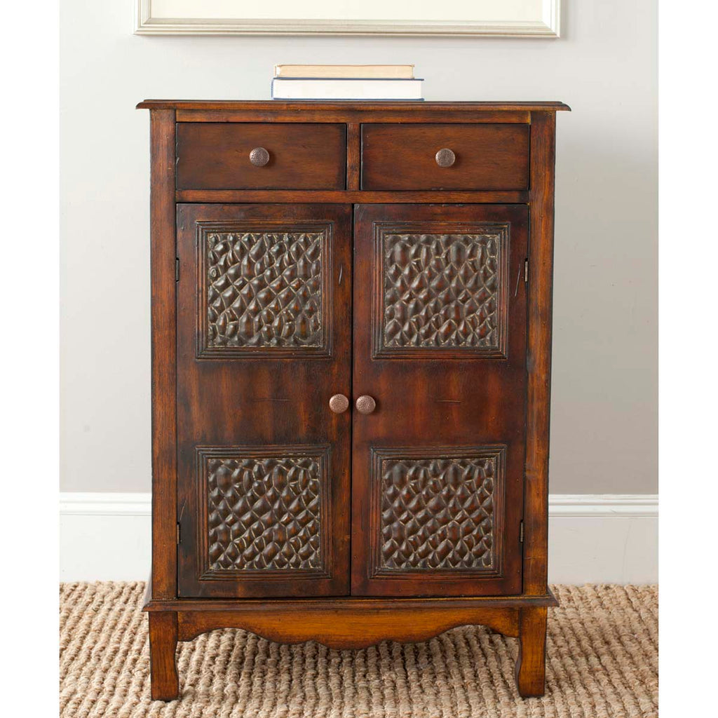 Safavieh Herbert Storage Chest - Dark Brown