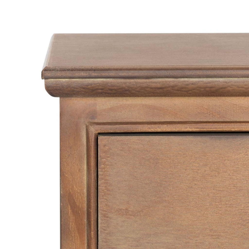 Safavieh Griffin Side Table W/ One Drawer - Washed Natural Pine