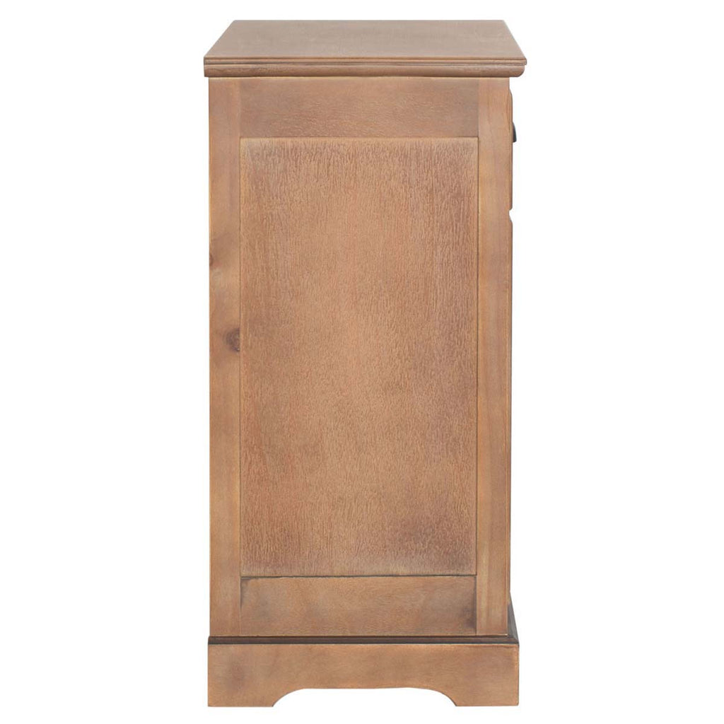 Safavieh Griffin Side Table W/ One Drawer - Washed Natural Pine