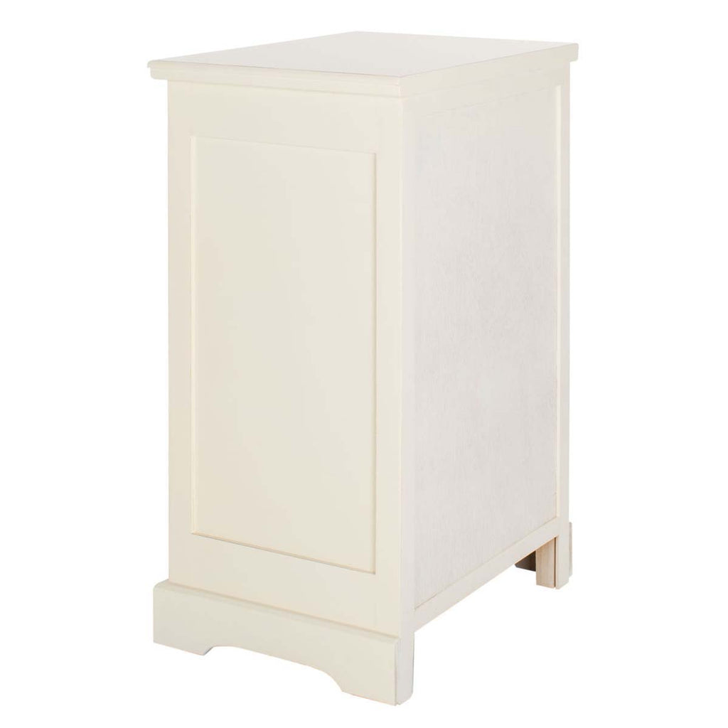 Safavieh Griffin One Drawer Side Table - White