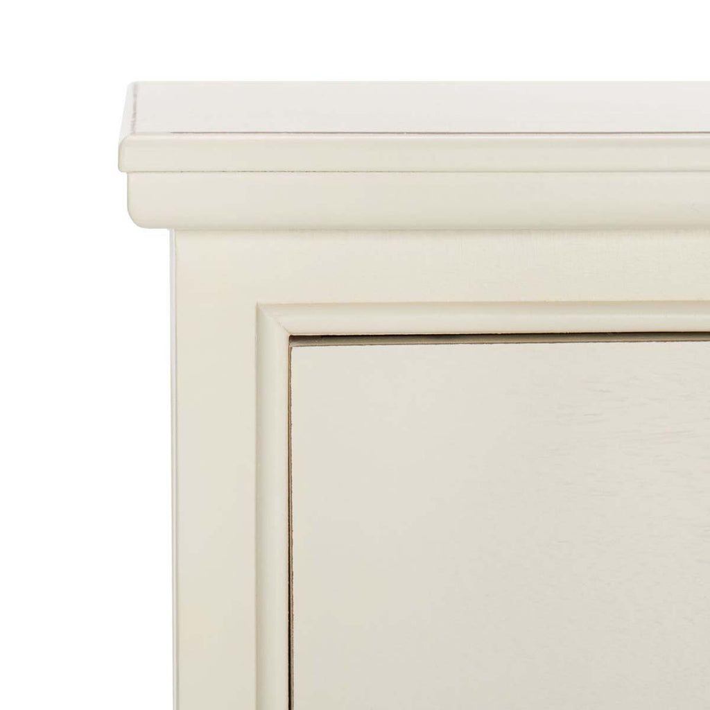 Safavieh Griffin One Drawer Side Table - White