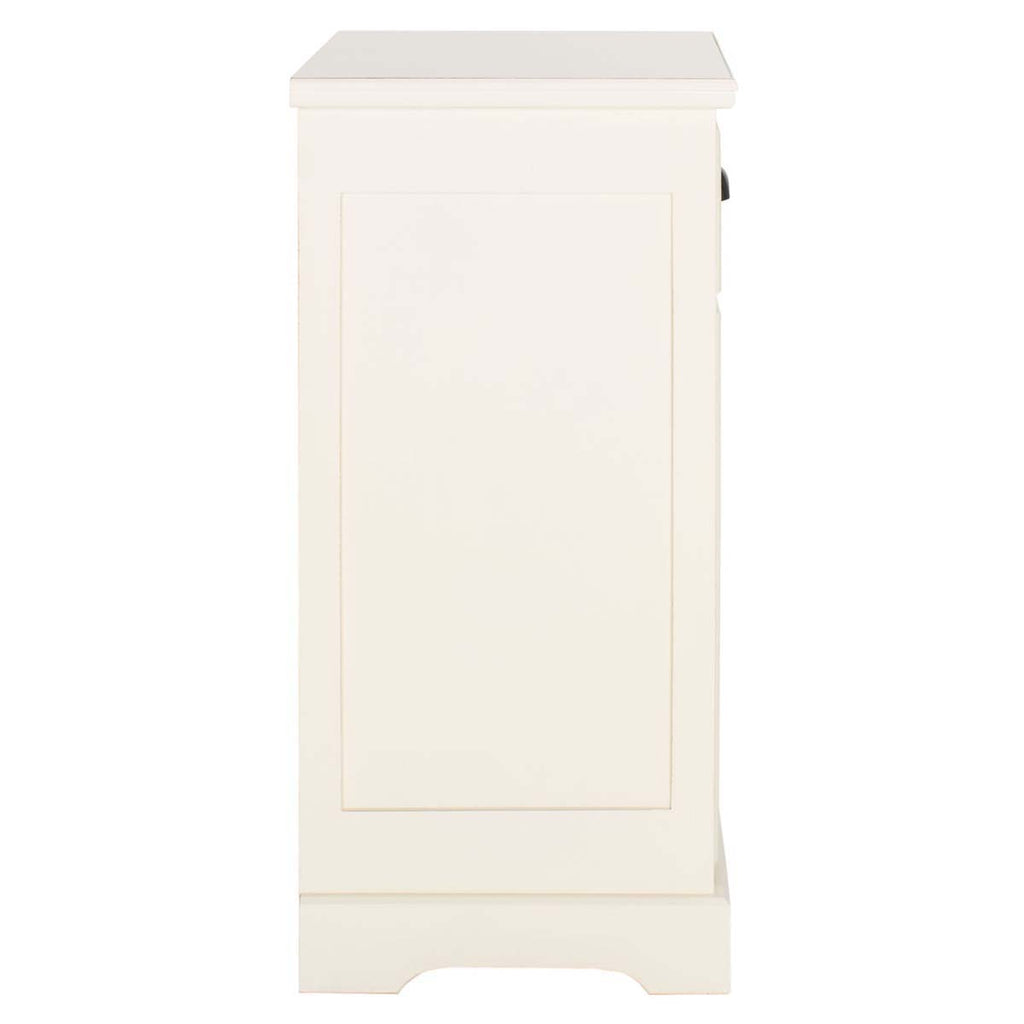 Safavieh Griffin One Drawer Side Table - White