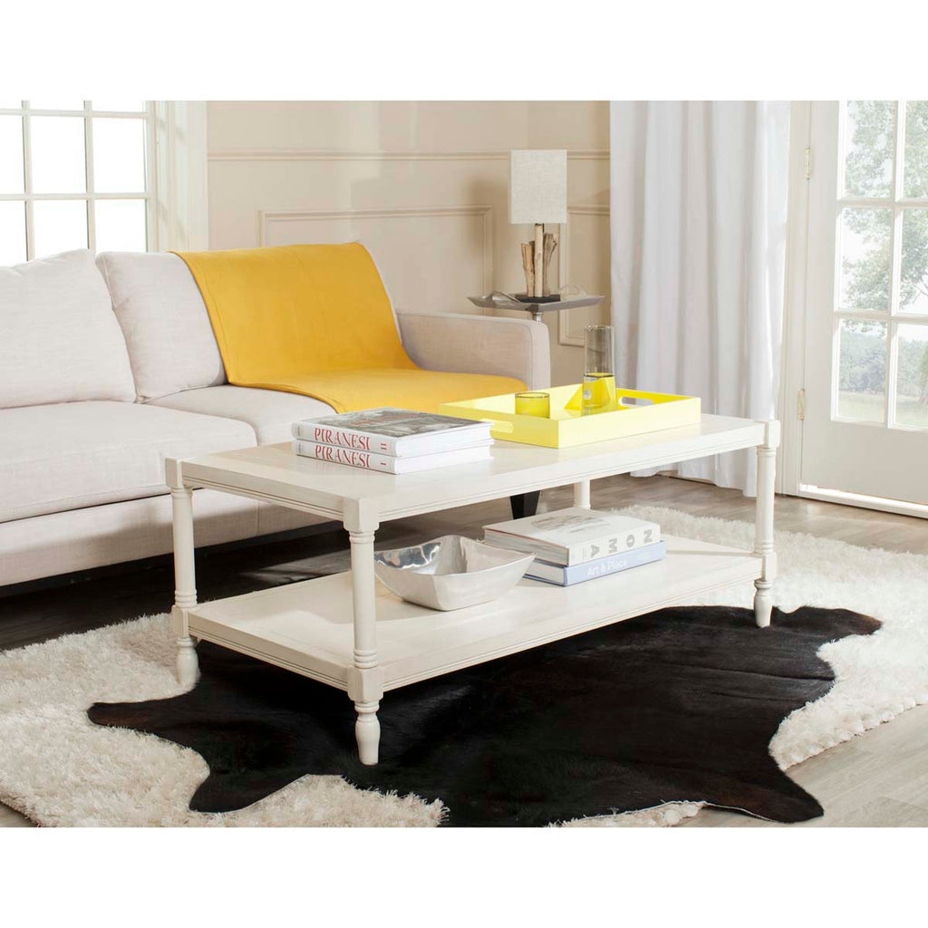 Safavieh Bela Coffee Table - White