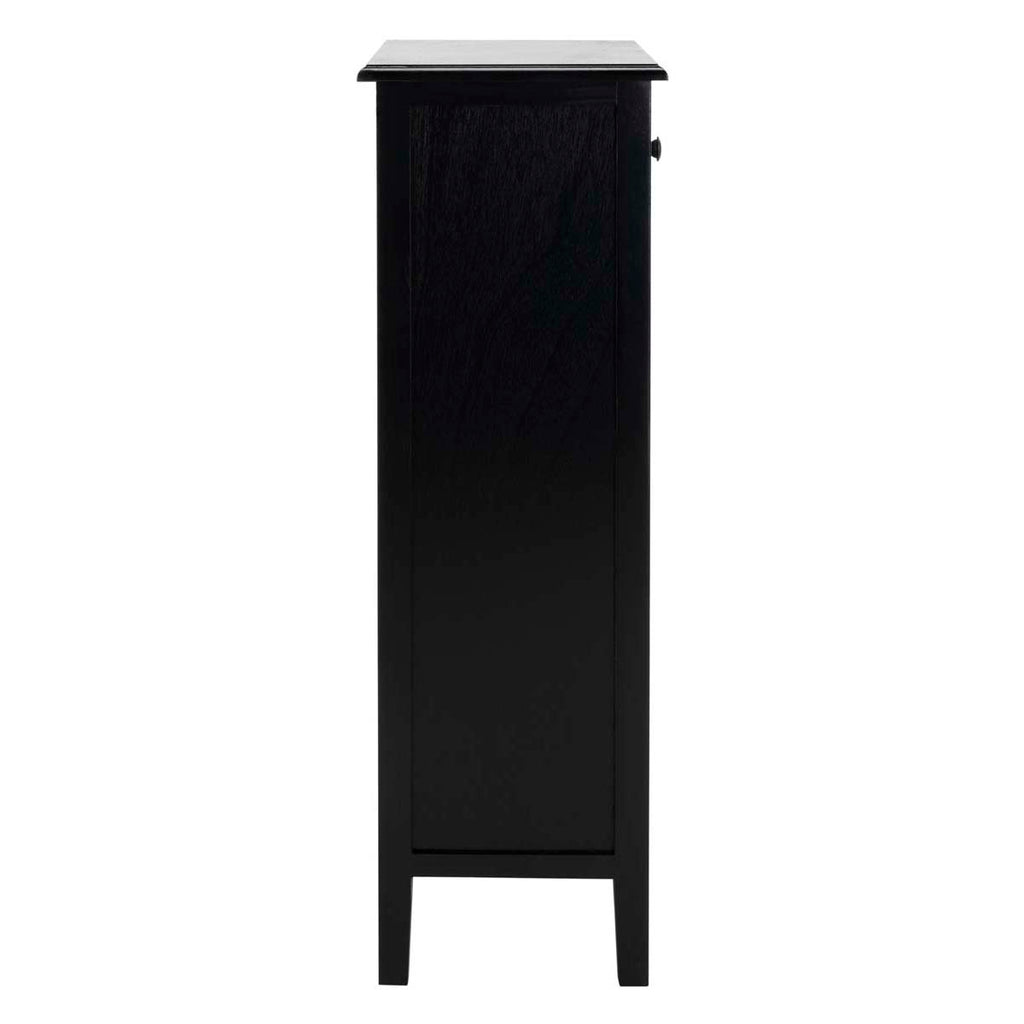 Safavieh Michaela Drawer Side Table - Distressed Black