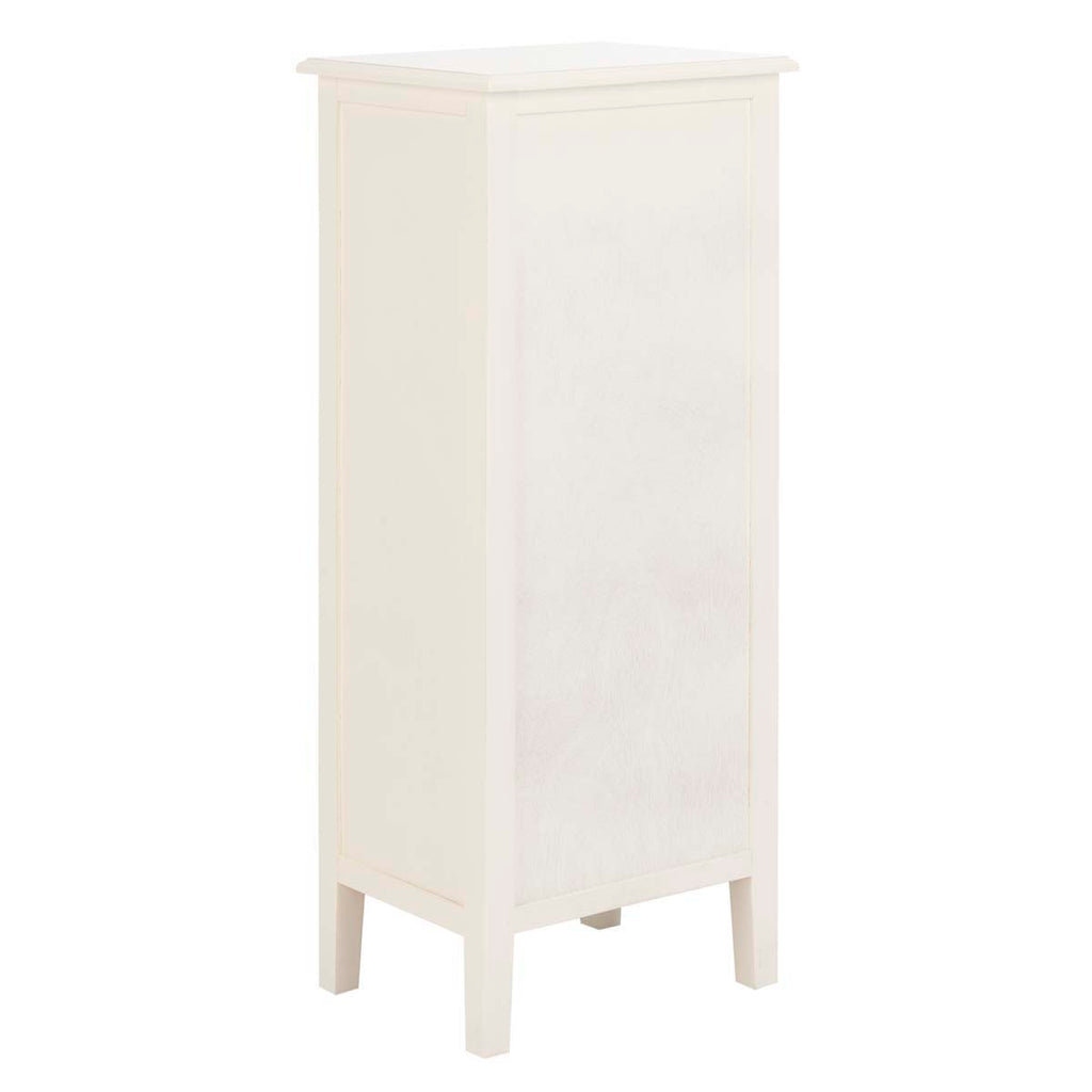 Safavieh Michaela Drawer Side Table - Distressed White