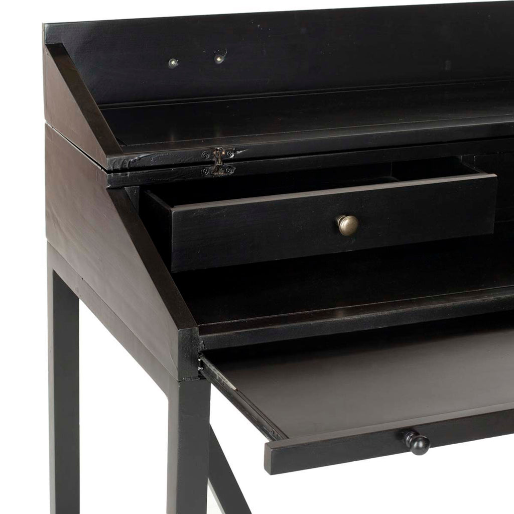 Safavieh Wyatt Writing Desk W/Pull Out - Black