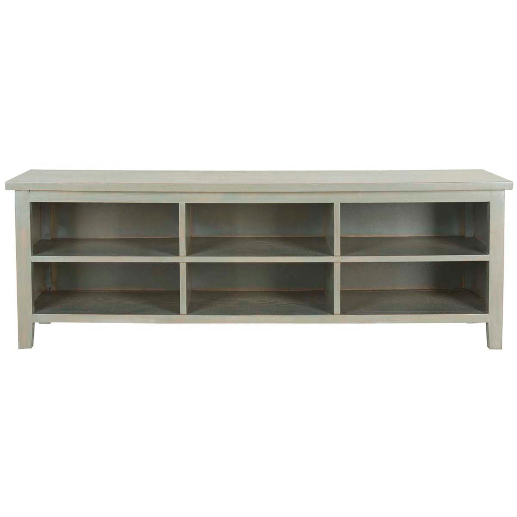 Safavieh Sadie Low Bookshelf - Ash Grey