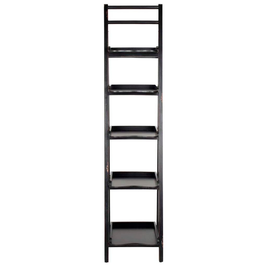 Safavieh Asher Leaning 5 Tier Etagere - Black