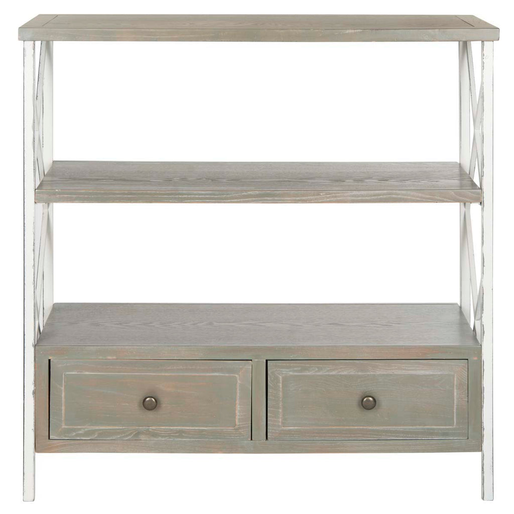 Safavieh Chandra Console With Storage Drawers - Ash Grey