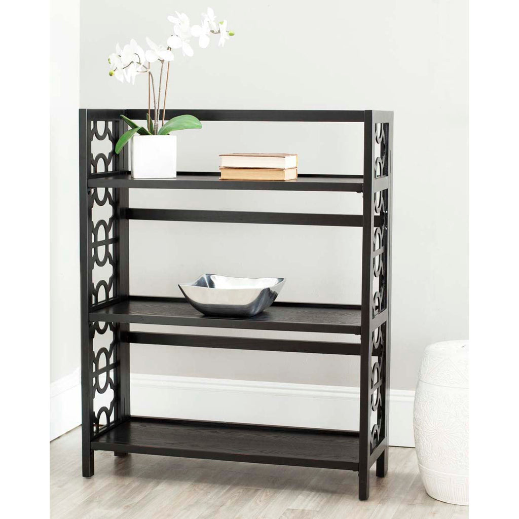 Safavieh Natalie 3 Tier Low Bookcase - Black