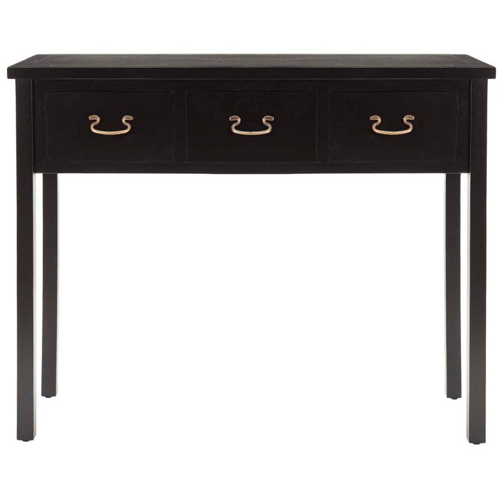 Safavieh Cindy Console With Storage Drawers - Black