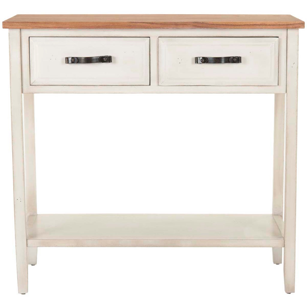 Safavieh Carol Console With Storage Draawers - White Birch