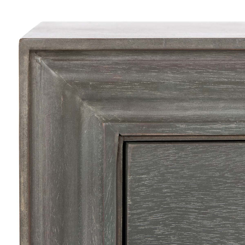 Safavieh Blaise Nightstand With Storage Drawers - Ash Grey