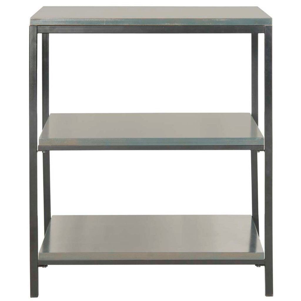 Safavieh Zeke 3 Tier Shelf Unit - Dark Teal