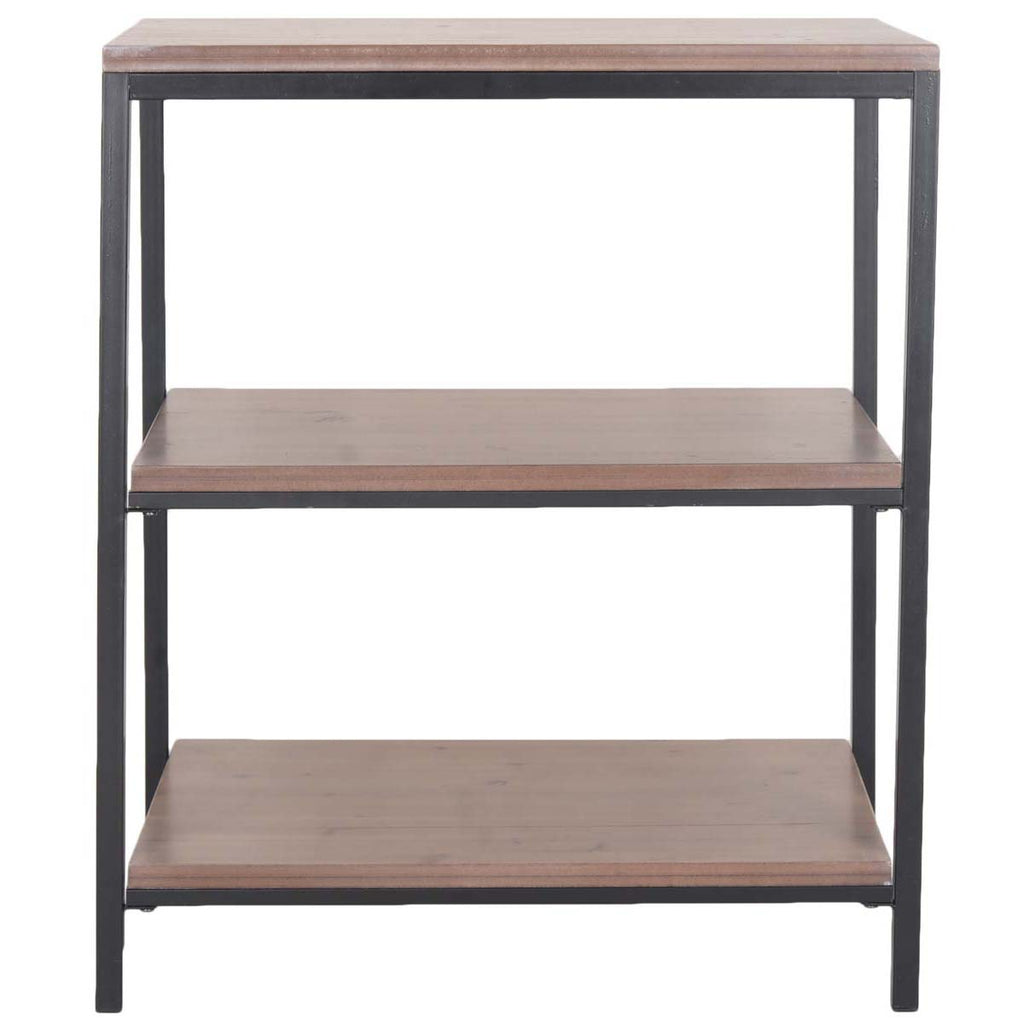 Safavieh Zeke 3 Tier Shelf Unit - Honey Natural