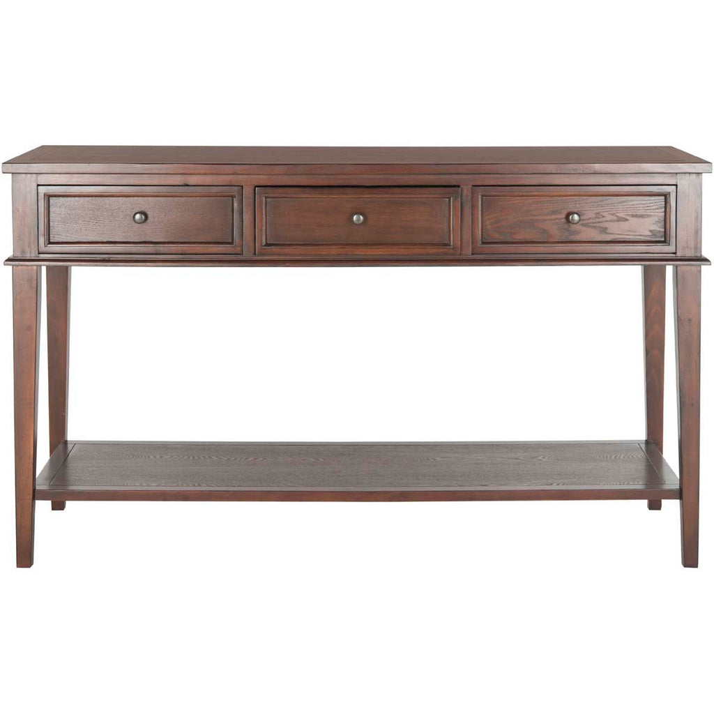 Safavieh Manelin Console With Storage Drawers - Sepia