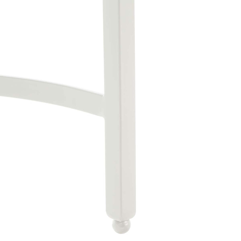 Safavieh Couture Abelard Glass Cocktail Table - White