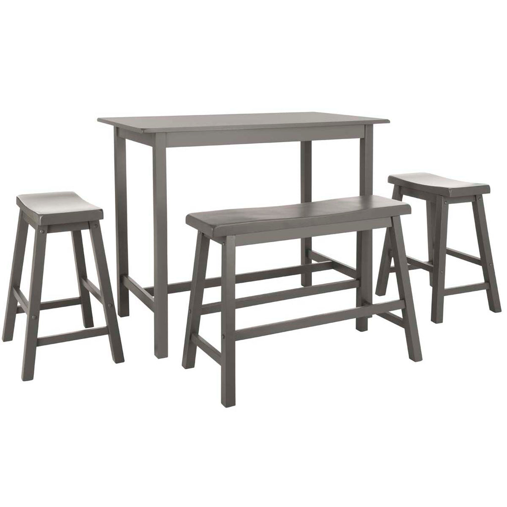 Safavieh  Ronin 4 Pc Set Pub Table - Grey