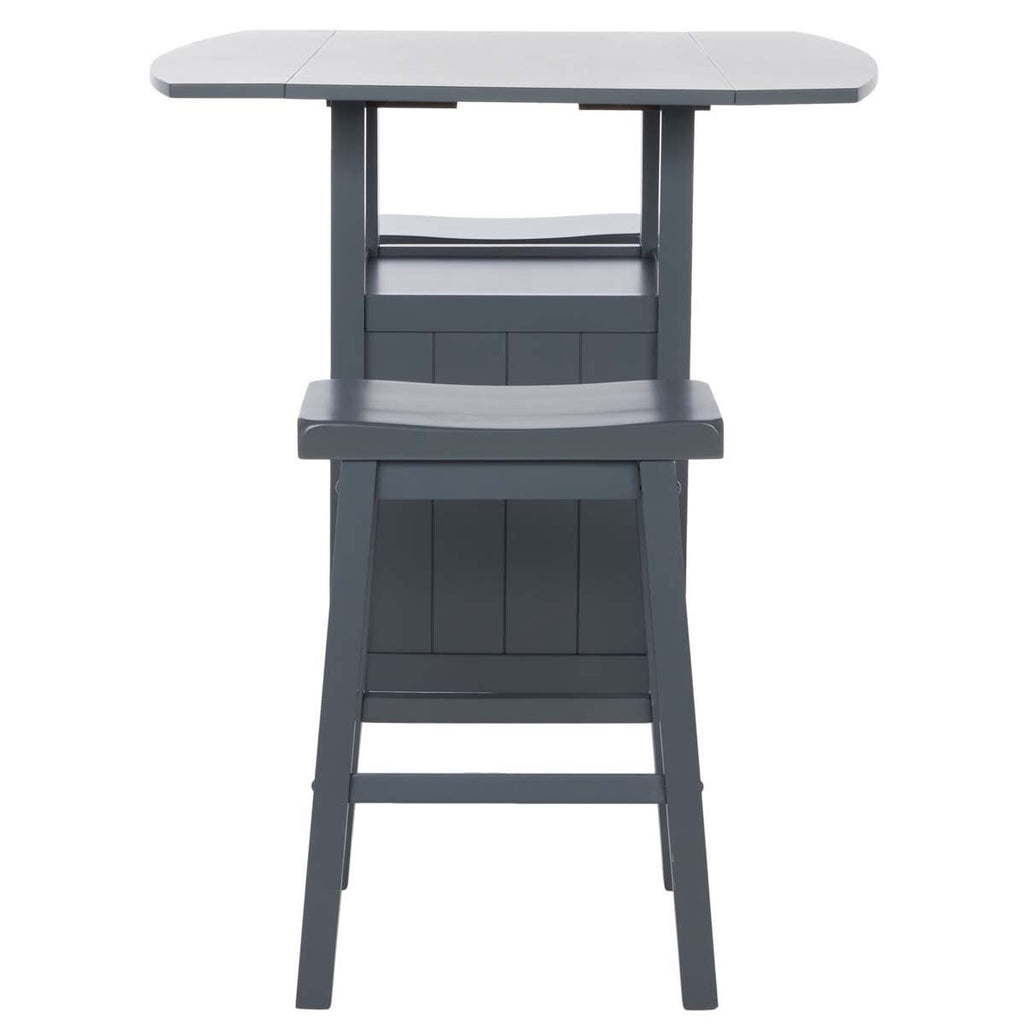 Safavieh  Emeric 3 Pc Set Drop Leaf Pub Table-Grey