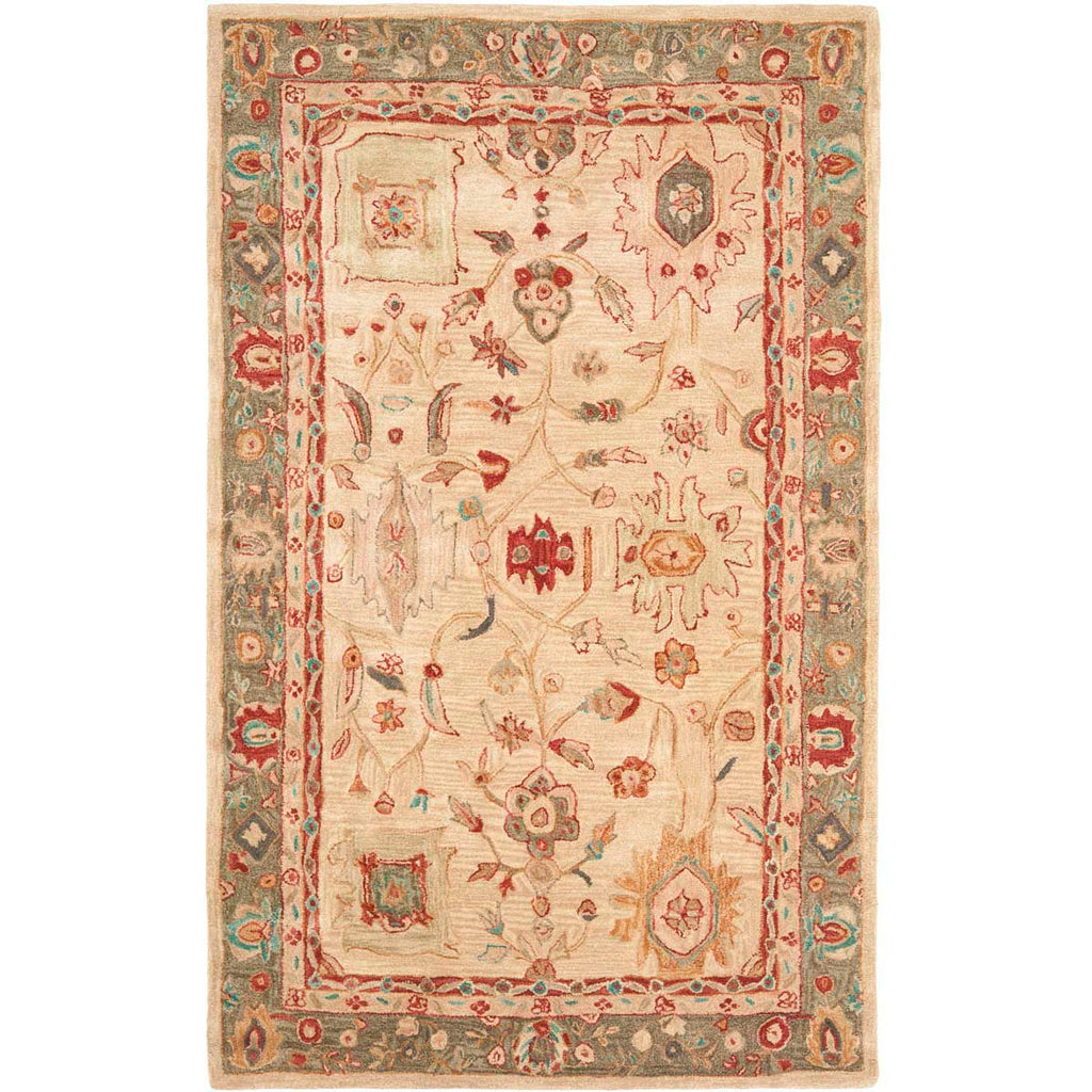 Safavieh Anatolia Rug Collection AN511A - Beige / Green