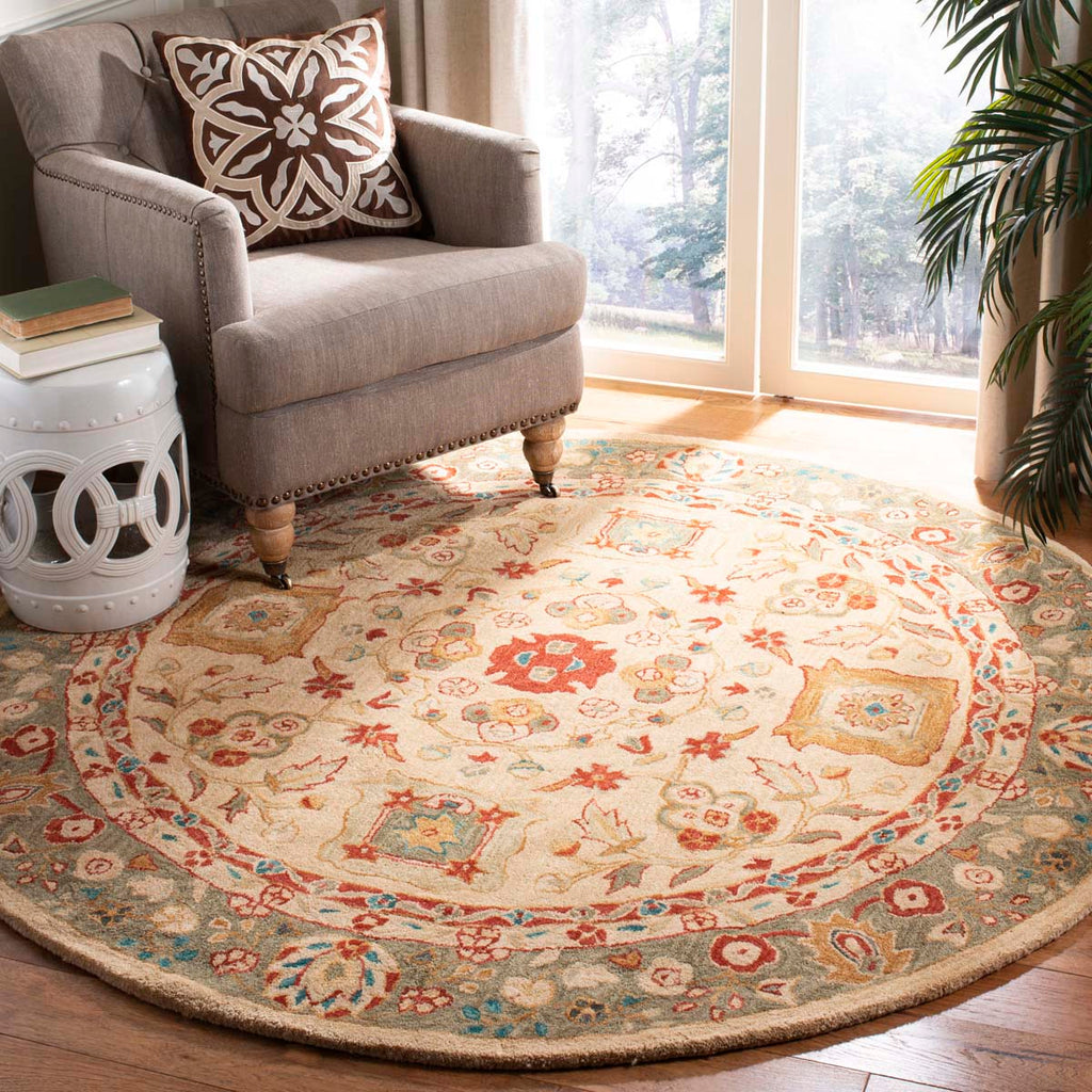 Safavieh Anatolia Rug Collection AN511A - Beige / Green