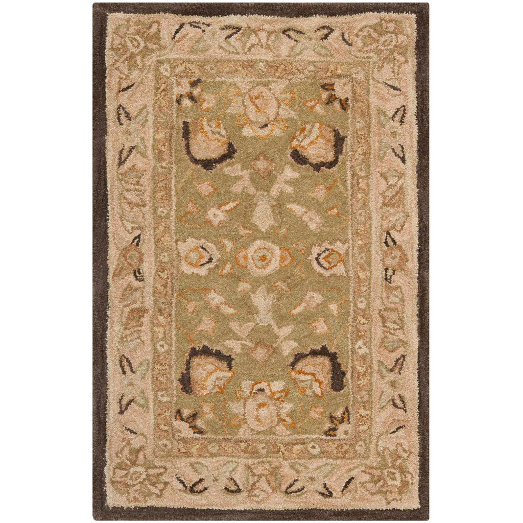 Safavieh Anatolia Rug Collection AN512C - Sage / Beige