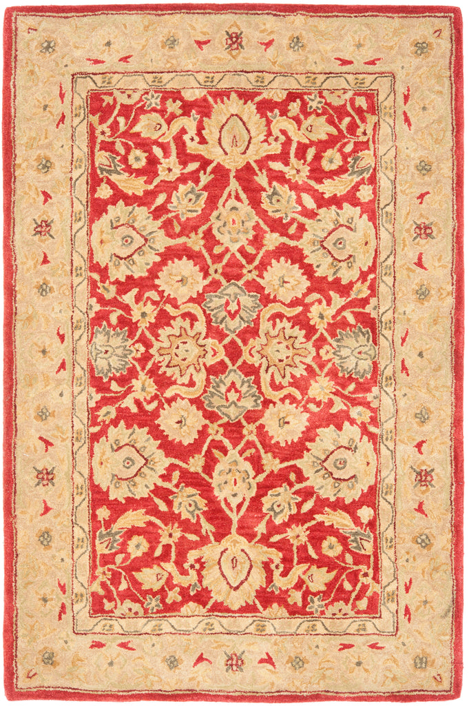 Safavieh Anatolia Rug Collection AN522A - Red / Ivory