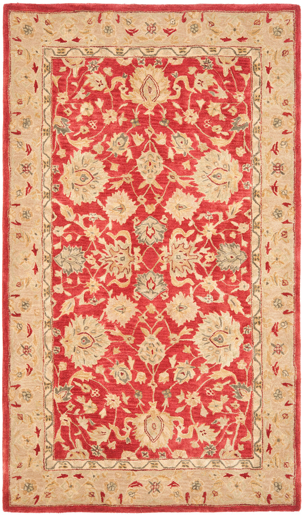 Safavieh Anatolia Rug Collection AN522A - Red / Ivory