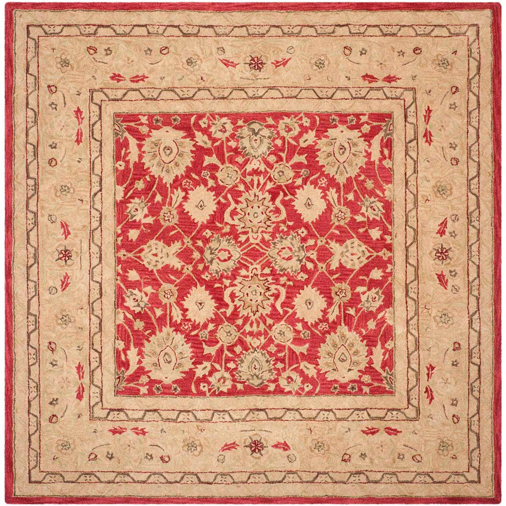 Safavieh Anatolia Rug Collection AN522A - Red / Ivory