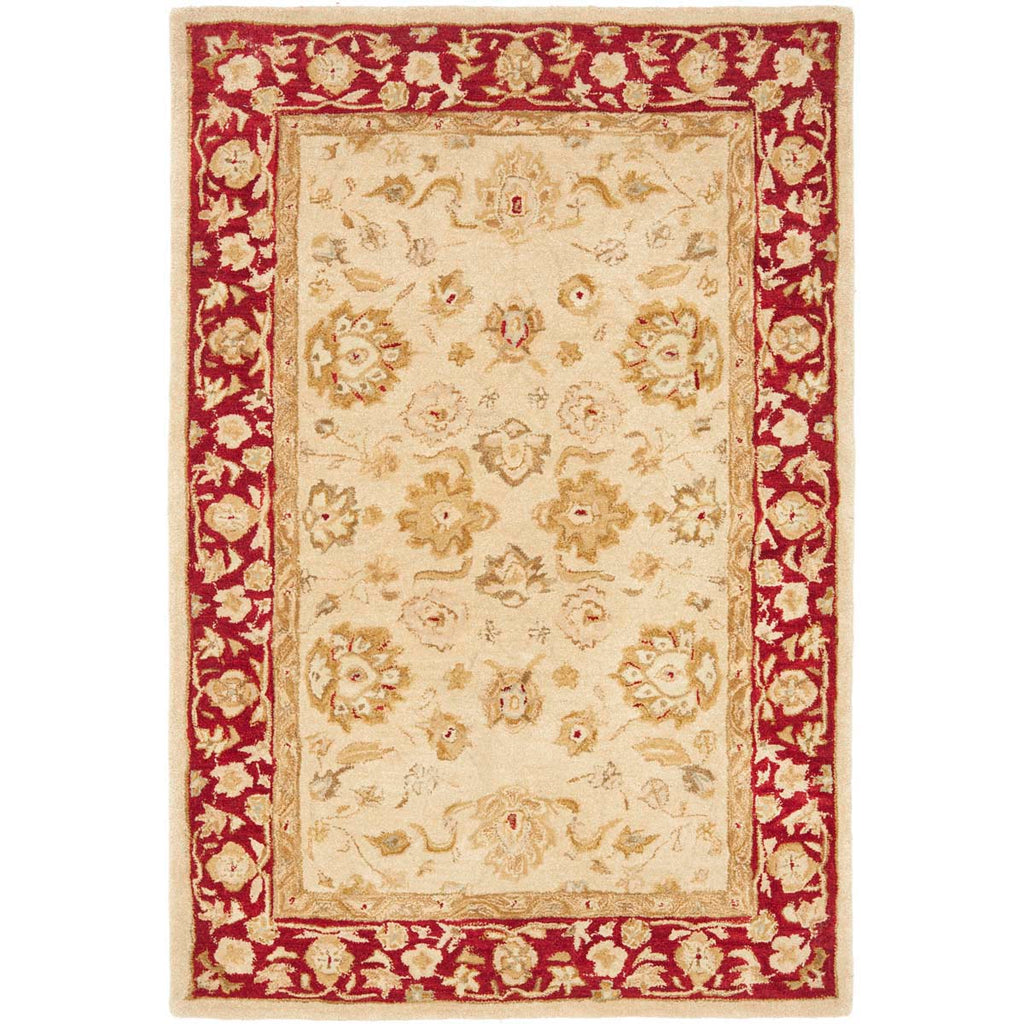 Safavieh Anatolia Rug Collection AN522C - Ivory / Red