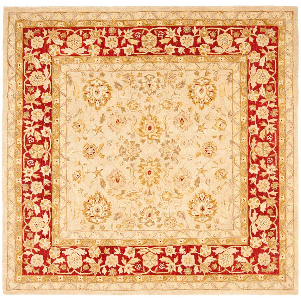 Safavieh Anatolia Rug Collection AN522C - Ivory / Red