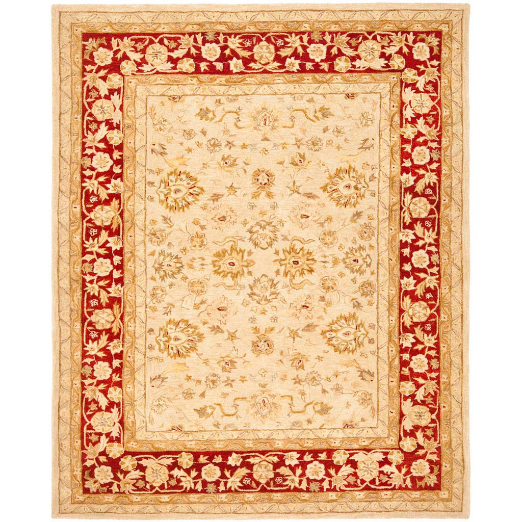 Safavieh Anatolia Rug Collection AN522C - Ivory / Red