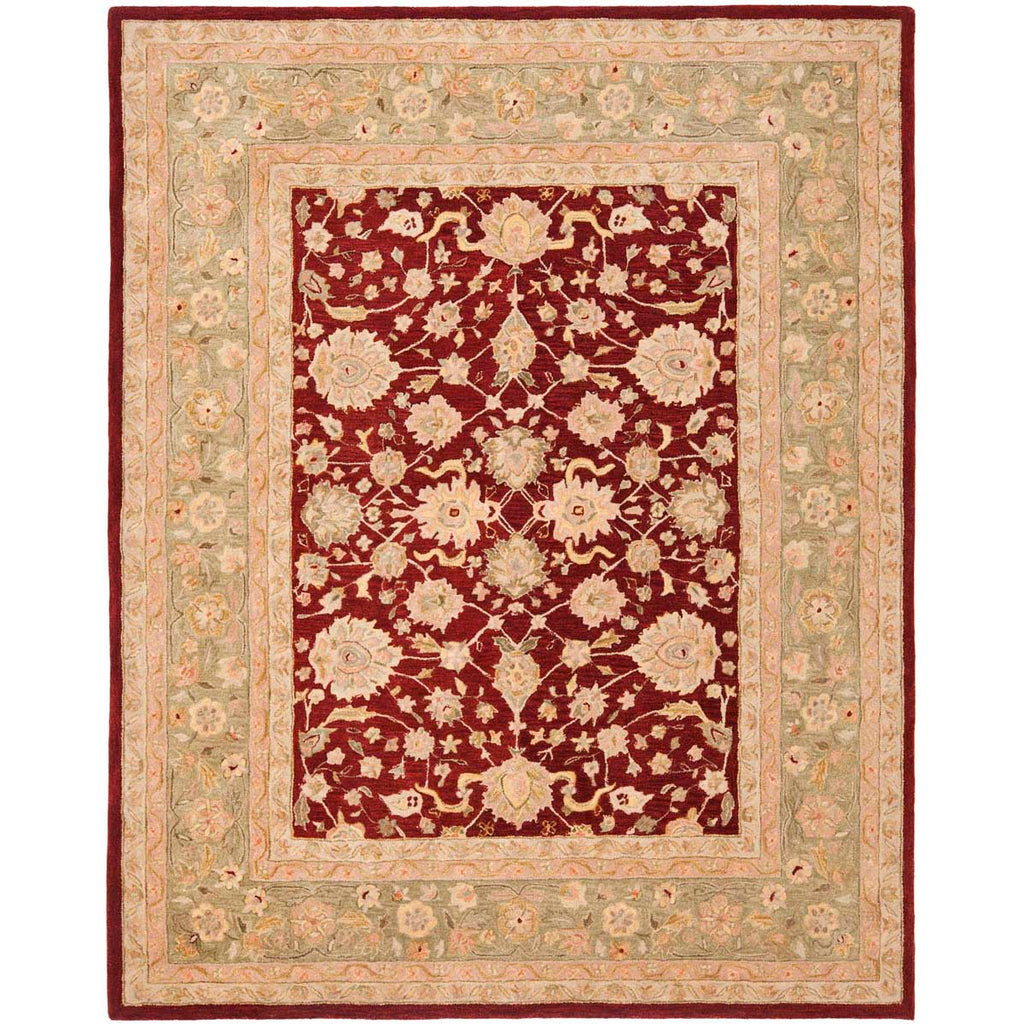 Safavieh Anatolia Rug Collection AN522D - Red / Moss