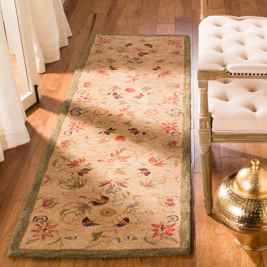 Safavieh Anatolia Rug Collection AN525A - Beige / Green