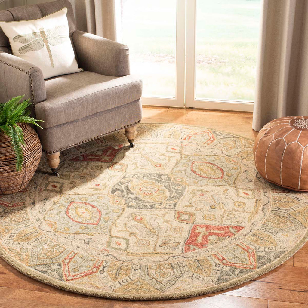 Safavieh Anatolia Rug Collection AN530A - Beige / Multi