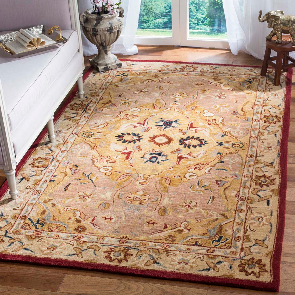 Safavieh Anatolia Rug Collection AN534A - Gold / Ivory