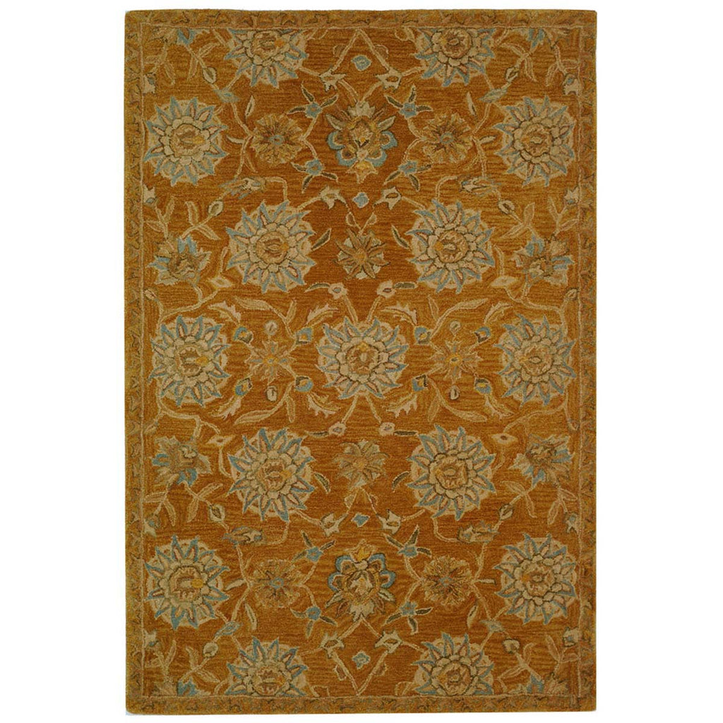 Safavieh Anatolia Rug Collection AN537C - Gold / Blue