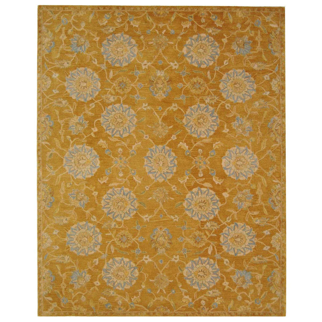 Safavieh Anatolia Rug Collection AN537C - Gold / Blue