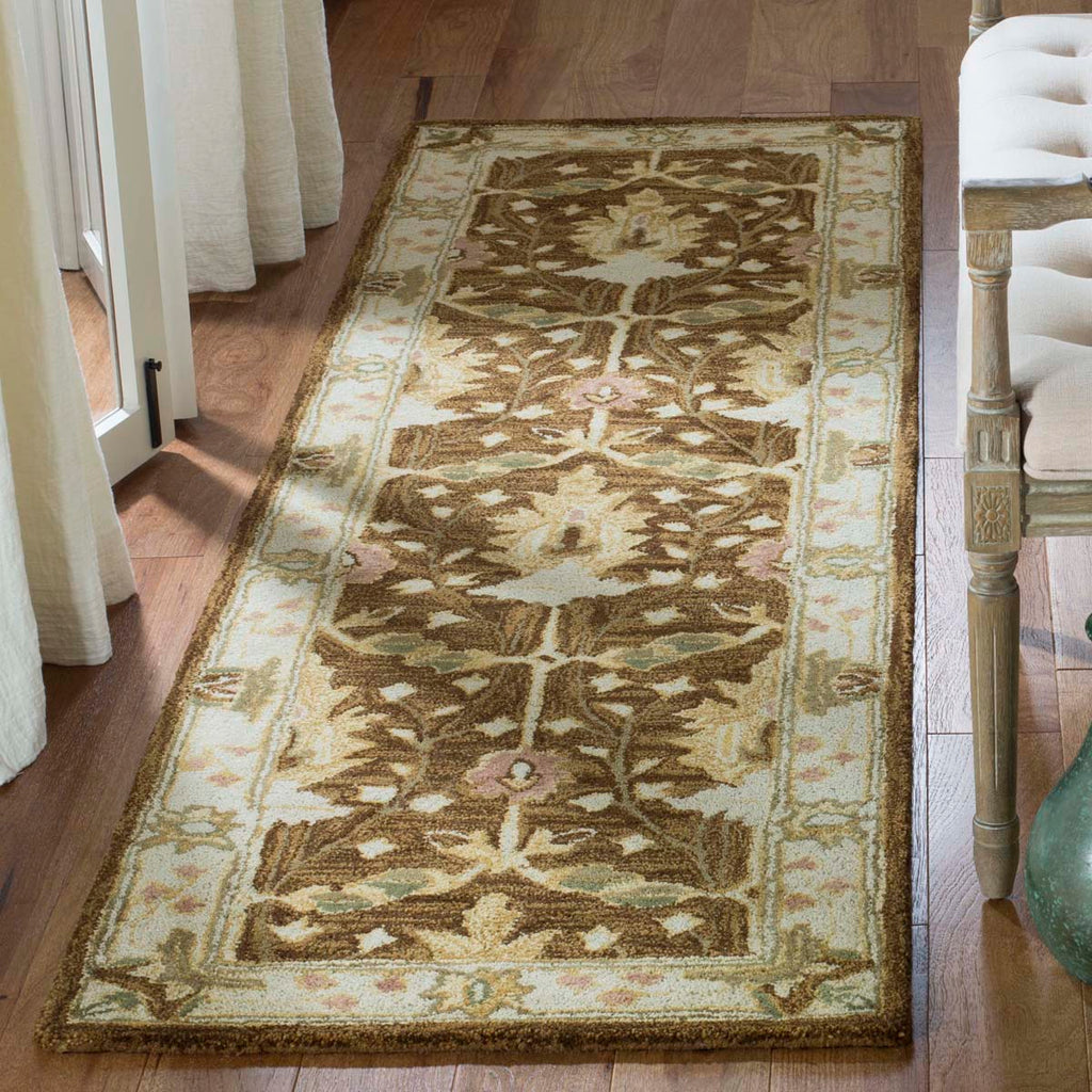 Safavieh Anatolia Rug Collection AN540B - Brown / Beige