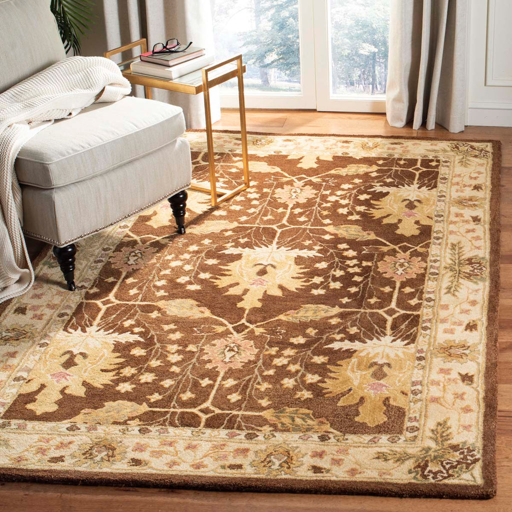 Safavieh Anatolia Rug Collection AN540B - Brown / Beige