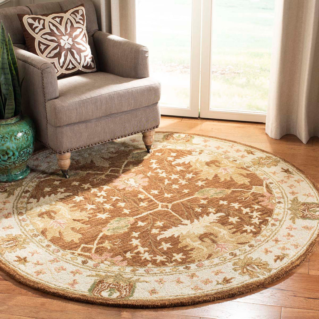 Safavieh Anatolia Rug Collection AN540B - Brown / Beige