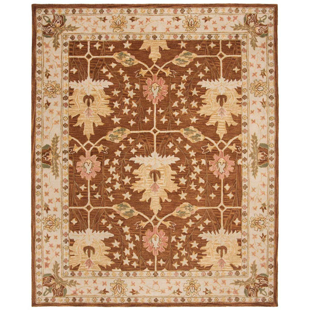 Safavieh Anatolia Rug Collection AN540B - Brown / Beige