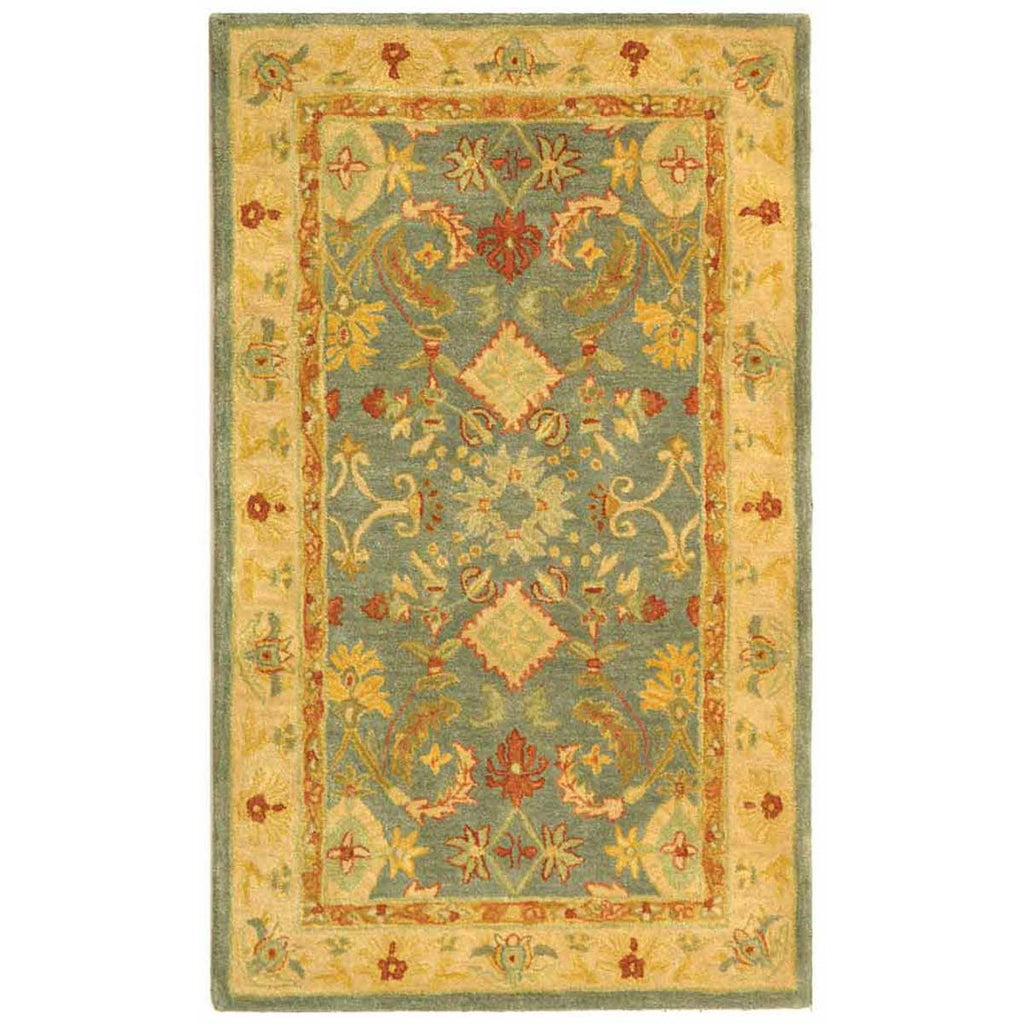 Safavieh Anatolia Rug Collection AN544D - Light Blue / Ivory