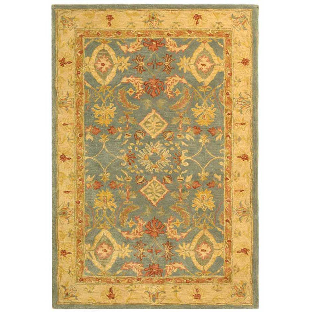 Safavieh Anatolia Rug Collection AN544D - Light Blue / Ivory