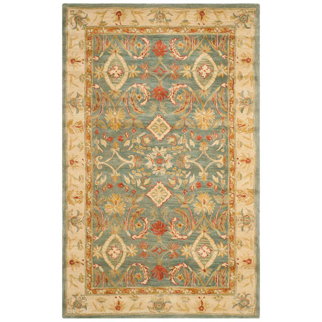 Safavieh Anatolia Rug Collection AN544D - Light Blue / Ivory